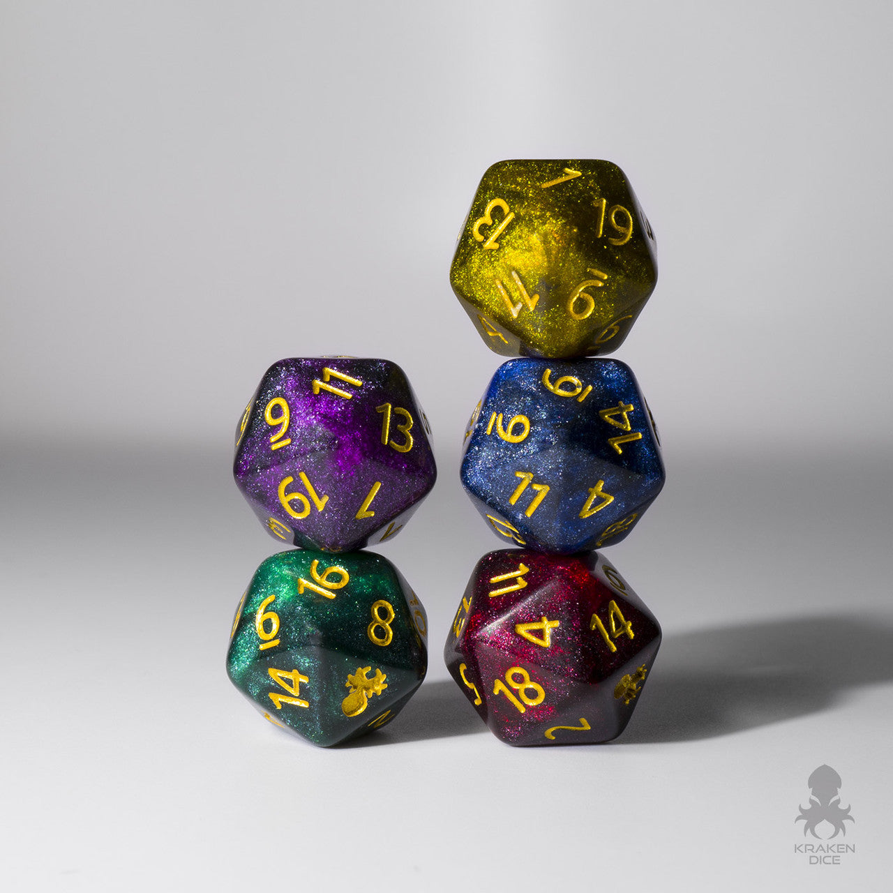 The Magick Pouch 15mm d20 5pk